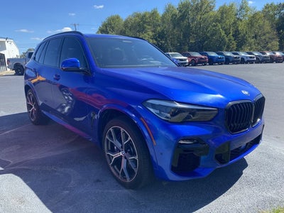 2019 BMW X5 xDrive50i Blue Wrap
