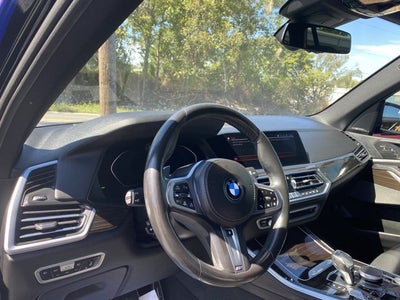 2019 BMW X5 xDrive50i Blue Wrap