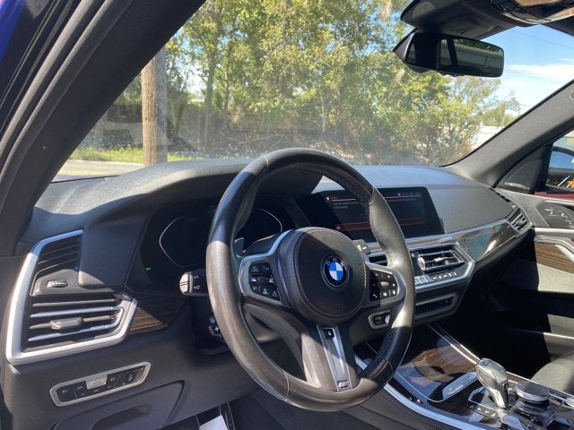 2019 BMW X5 xDrive50i Blue Wrap
