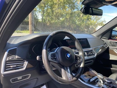 2019 BMW X5 xDrive50i Blue Wrap