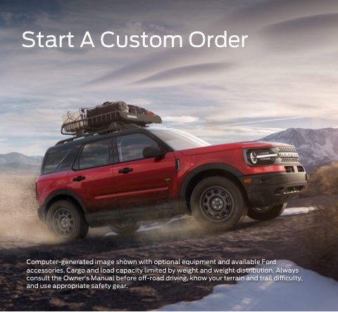 Start a custom order | B F Evans Ford Inc in Livermore KY